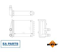 Heat Exchanger, interior heating for OPEL VIVARO A Bus VIVARO B NRF 54412