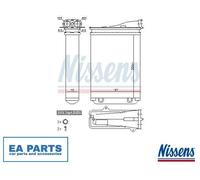 Heat Exchanger, interior heating for PEUGEOT 2008 208 NISSENS 72954
