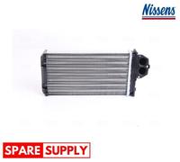 HEAT EXCHANGER, INTERIOR HEATING FOR PEUGEOT 307 NISSENS 72943