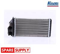 HEAT EXCHANGER, INTERIOR HEATING FOR PEUGEOT 307 NISSENS 72944