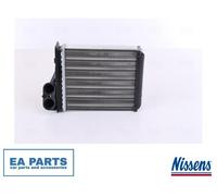 Heat Exchanger, interior heating for RENAULT DUSTER LOGAN NISSENS 76512