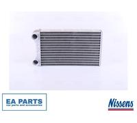 Heat Exchanger, interior heating for SEAT EXEO NISSENS 70226