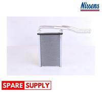 HEAT EXCHANGER, INTERIOR HEATING FOR SUZUKI NEO BALENO SWIFT SX4 NISSENS 73991