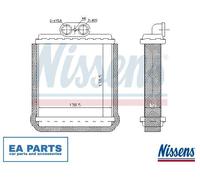 Heat Exchanger, interior heating for SUZUKI X-90 NISSENS 73751