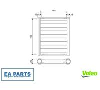 Heat Exchanger, interior heating for TOYOTA AYGO IST VITZ VALEO 811589 NEW