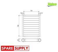 HEAT EXCHANGER, INTERIOR HEATING FOR TOYOTA AYGO IST VITZ VALEO 811589 NEW