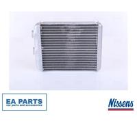 Heat Exchanger, interior heating for VAUXHALL ASTRA ASTRAVAN NISSENS 72662