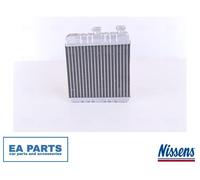 Heat Exchanger, interior heating for VAUXHALL ASTRA ZAFIRA NISSENS 72660