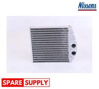 HEAT EXCHANGER, INTERIOR HEATING FOR VAUXHALL COMBO CORSA CORSAVAN NISSENS 72661