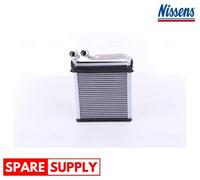 HEAT EXCHANGER, INTERIOR HEATING FOR VW BORA CC EOS GOLF NISSENS 73979