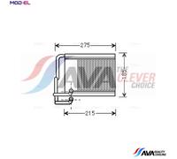HEAT EXCHANGER INTERIOR HEATING HY6213 FOR HYUNDAI G4FA 1.4L G4GCD4EA 2.0L 4cyl