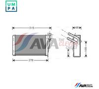 PRASCO RT6228 Heater matrix