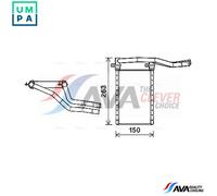 PRASCO SZA6146 Heater matrix