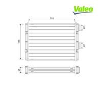 Heat Exchanger, interior heating VALEO 811592