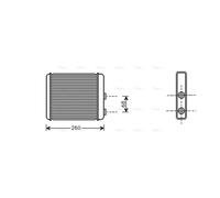 PRASCO OL6259 Heater matrix