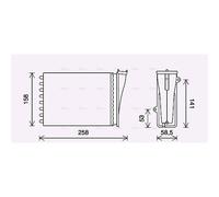 Heat Exchanger PE6413 AVA Exchanger Interior 1608182480