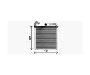 Heat Exchanger VN6424 AVA Front Exchanger Interior 5Q0819031A