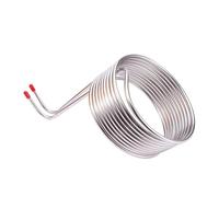 Heat Exchanger, Wine Making Machine Bar Wort Chiller Pipe Spiral Home Brewing Immersion Kitchen Supplies Stainless Steel Beer Cooling Coil Hotel