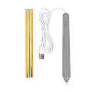 Heat Foil Pens, USB Hot Foil Embossing Stamping Pen, Free Stamping, Foil Quill Starter Kits with 4 Tips, Scrapbooking Drawing Pen, Craft Scrapbooking Tool Kits for Card Making