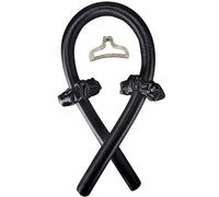 Heat Free Satin Silk Curler Set - Sleeping Cap & Headwrap for Natural Curly Long Hair Wave Styling(Black curling iron)