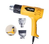 Heat Gun, 1800W Professional Hot Air Gun, 300℃&600℃ Dual Temp Settings, Fast Heating, Overload Protection Heat Gun for Paint Stripping, Crafts, Shrink Wrapping/Tubing, Shrink Wrapping