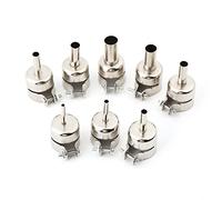 Heat Gun Nozzle, Fydun 8pcs Heat Gun Nozzles Kits Welding Nozzles For Hot Air Soldering Station Repair Tools 3/4/5/6/7/8/10/12mm
