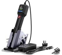 Heat Gun with Display, Hot Air Desoldering Station, 20-Speed Air Volume Adjustment, 100°C~450°C Temperature, Hot & Cold Air Modes for Precision Repair