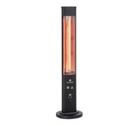 Heat Guru Plus In & Out Radiant Heater 1200W 3 Heat Settings Black