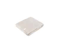 HEAT HOLDERS - Extra Soft Winter Warm 1.7 TOG Large Luxury Thermal Fleece Throw Blanket - 180 x 200 cm (One Size, White Sand)