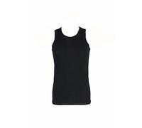 HEAT HOLDERS 1 no. Mens Thermal Underwear Sleeveless Rib Vest Top Seamless Body 2 Colours 4 Sizes (S (up to 37"), Black)