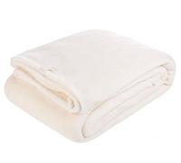 HEAT HOLDERS 1 No Snuggle Ups Thermal Winter Warm Luxury Soft Fleece 1.7 Tog Blanket/Throw One Size - NOT electric (SNOW FALL)