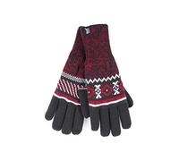 HEAT HOLDERS 1 Pair Mens GENUINE Heatweaver Thermal GLOVES 2 styles / 2 Sizes S/M, L/XL (Charcoal KARLSTAD, L/XL)