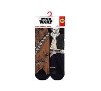 Heat Holders 1 Pair Mens Lite Socks - Star Wars - Chewie & Hans Black Black