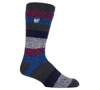 HEAT HOLDERS 1 Pair Mens Original Twist Stripe TOG 2.3 UK Size 6-11, EUR 39-45 (Harrow)