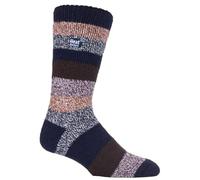HEAT HOLDERS 1 Pair Mens Original Twist Stripe TOG 2.3 UK Size 6-11, EUR 39-45 (Oundle)