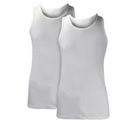 Heat Holders 2 Pack Mens Sleeveless Thermal Top for Winter - XL - White