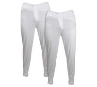 Heat Holders Men's 2 Pack Thermal Long Johns for Winter in White | Size: Large Heat Holders White L