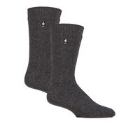 HEAT HOLDERS 2 Pack Mens Thermal Socks Winter Warm Original Socks | Thick Fleece Insulated Socks