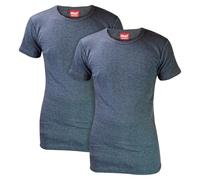 HEAT HOLDERS - 2 Pack Mens Winter Thermal Underwear Short Sleeve Top | Soft Warm Cotton Rich T-Shirt