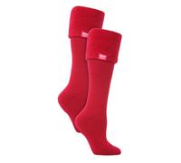 Heat Holders - 2 Pairs Ladies Knee High Thermal Wool Wellington Boot Socks