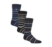 Heat Holders 3 Pack Mens Insulated Thermal Socks for Winter - 6-11 UK - Plain H&T