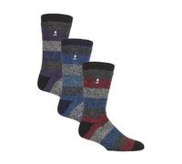 HEAT HOLDERS - 3 Pair Pack Multipack Mens Insulated Thermal Socks for Winter 6-11