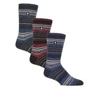 HEAT HOLDERS - 3 Pair Pack Multipack Mens Insulated Thermal Socks for Winter