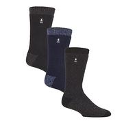 HEAT HOLDERS - 3 Pair Pack Multipack Mens Insulated Thermal Socks for Winter 6-11