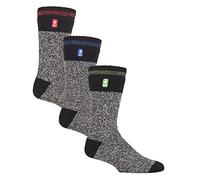 HEAT HOLDERS - 3 Pair Pack Multipack Mens Insulated Thermal Socks for Winter 6-11