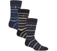 Heat Holders 3 Pairs Mens Thermal Socks for Winter - - Size: 6-8