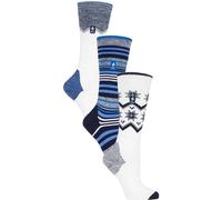 Heat Holders 3 Pairs Ultra Lite Ladies Long Thermal Ski Socks - - Size: M