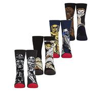 HEAT HOLDERS 4 Pair Multipack Kids Winter Lite Star Wars Socks Thermal Thick Warm Novelty Fun Design Socks (9-12, Star Wars)