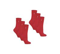 Heat Holders 6 Pairs Original Thick Winter Thermal Socks In Light Red Light Red 4-8