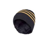 HEAT HOLDERS - Boys Patrol Ribbed Beanie Hat for Winter (7-10 Years, Navy)